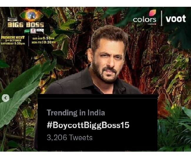 '#BoycottBiggboss15' trends on Twitter ahead of grand premiere of Salman Khan's show; know why